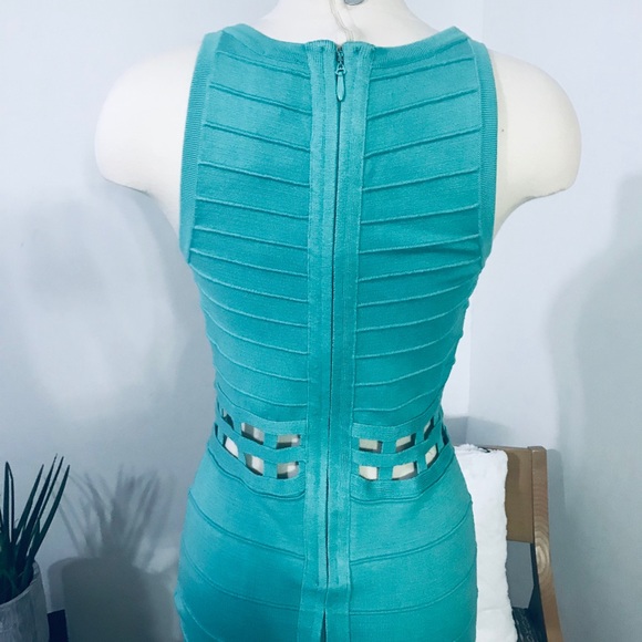 2B BEBE CUTOUT WAISTE BANDAGE DRESS 👗 NWT - Picture 9 of 16